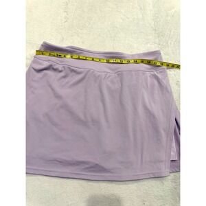 Traj3ctory Women Lavender Purple Ribbed Active Skort XXL New P4-25 Eco Friendly